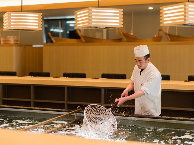 SHIRAHAMA KEY TERRACE ホテルシーモア-【夕食基本】「いけす円座」で